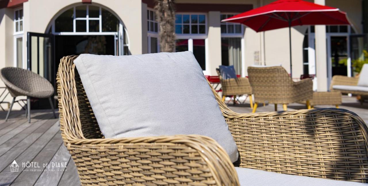 Hotel De Diane Sables-dʼOr-les-Pins Zewnętrze zdjęcie