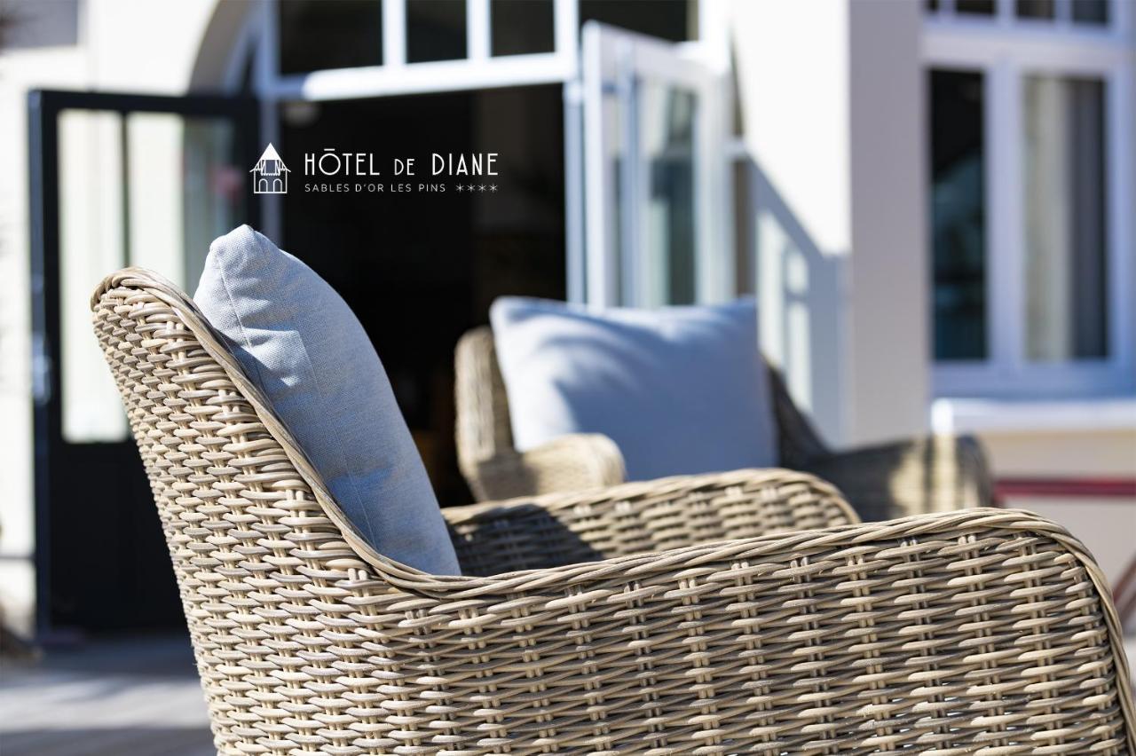 Hotel De Diane Sables-dʼOr-les-Pins Zewnętrze zdjęcie