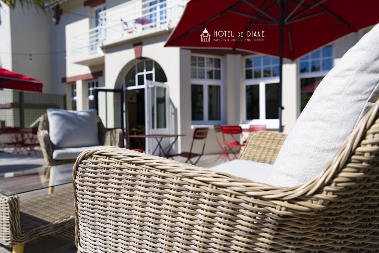 Hotel De Diane Sables-dʼOr-les-Pins Zewnętrze zdjęcie