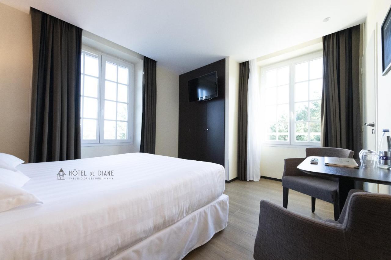 Hotel De Diane Sables-dʼOr-les-Pins Zewnętrze zdjęcie
