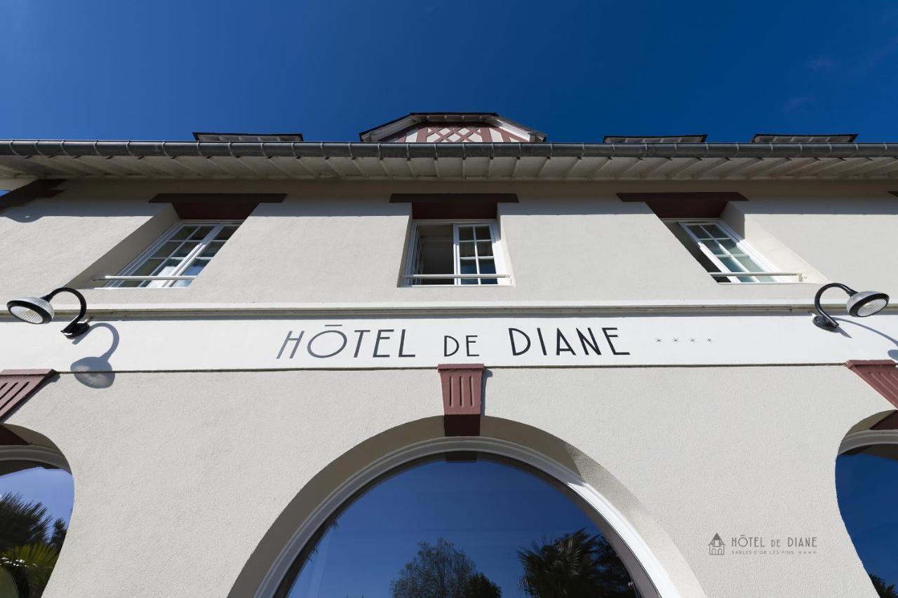 Hotel De Diane Sables-dʼOr-les-Pins Zewnętrze zdjęcie
