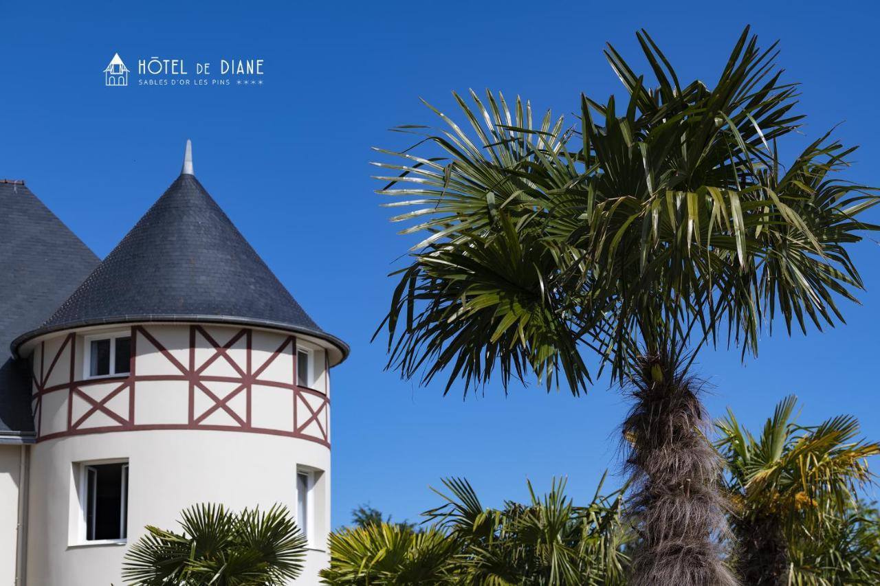 Hotel De Diane Sables-dʼOr-les-Pins Zewnętrze zdjęcie