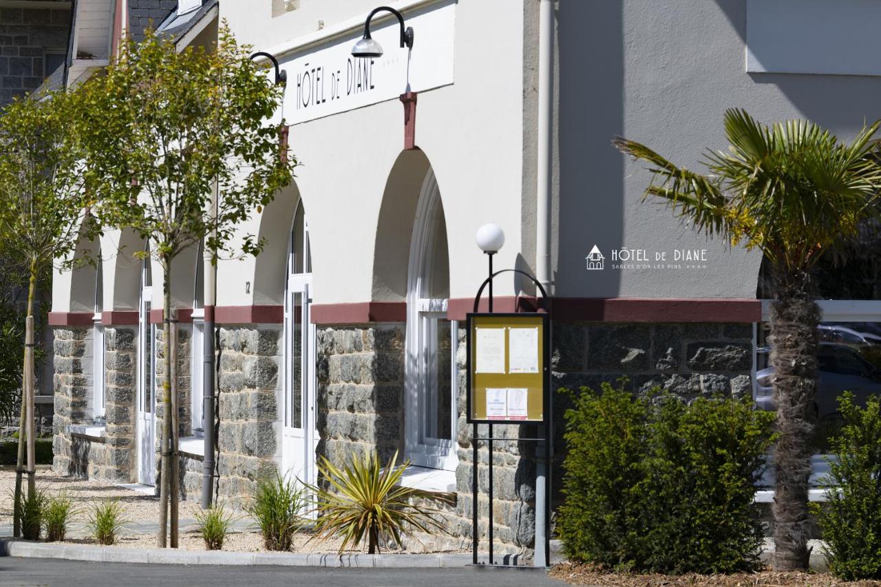 Hotel De Diane Sables-dʼOr-les-Pins Zewnętrze zdjęcie