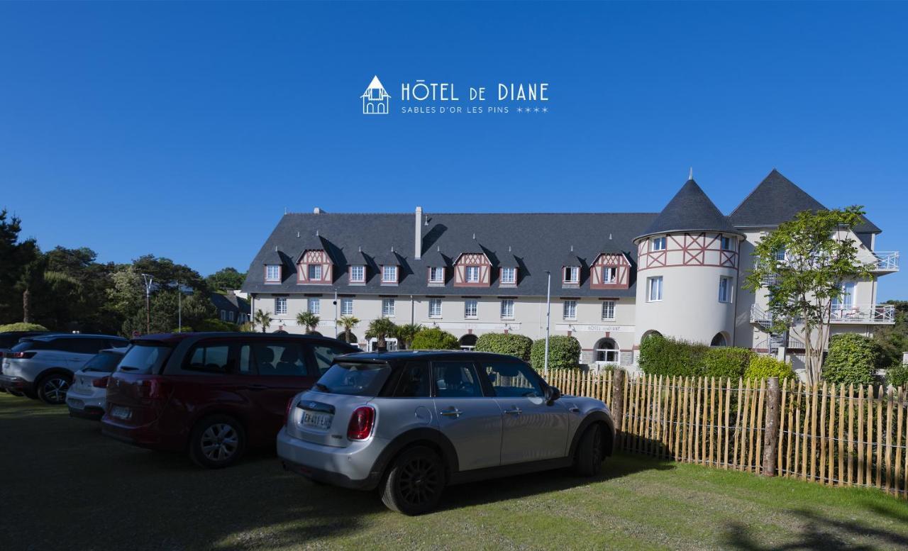 Hotel De Diane Sables-dʼOr-les-Pins Zewnętrze zdjęcie